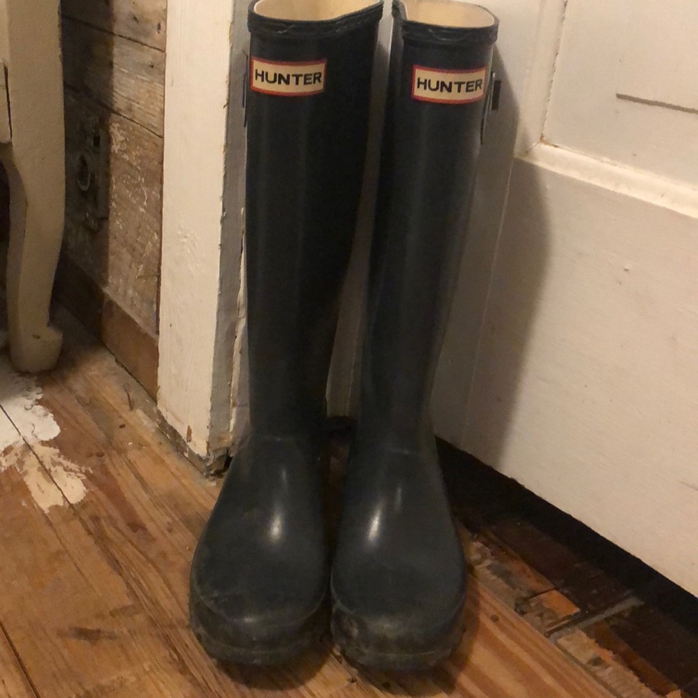 Hunter Boots Huntress USA 4M/5F Navy Color